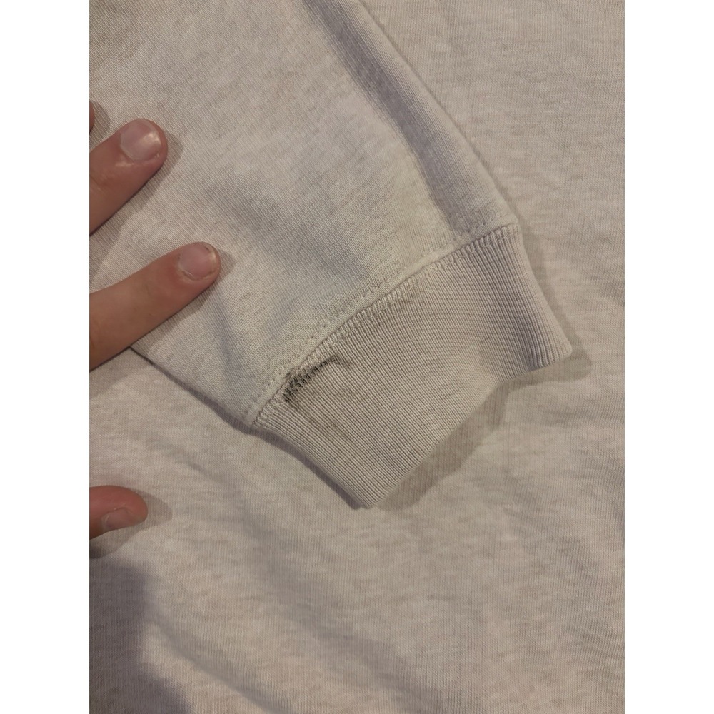 Nike Sportwear Club Essential 1/4 Zip Fleece Women's M Pullover Pink AH6494-684 - Picture 10 of 11